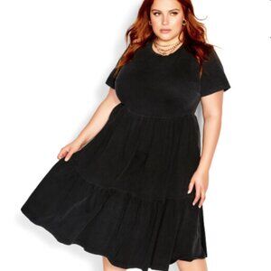 City Chic Retro Roller Dress